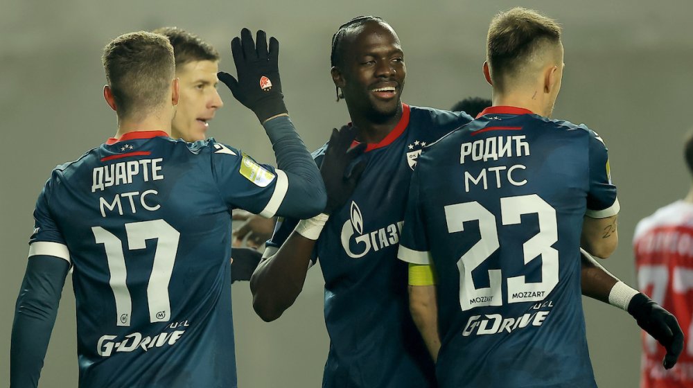Superliga Srbije: Fudbaleri Zvezde ubedljivo pobedili Jedinstvo 1