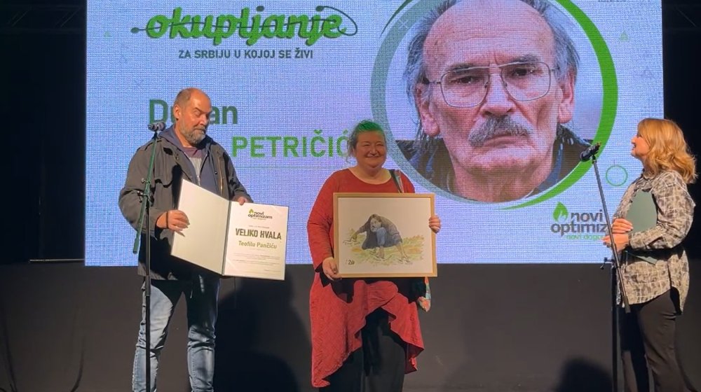 Građanske inicijative i Teofil Pančić nagrađeni na obeležavanju 20-godišnjice postojanja pokreta Novi Optimizam (VIDEO) 1