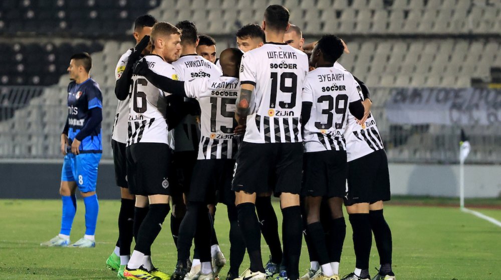 Laka pobeda Partizana protiv Radničkog 1