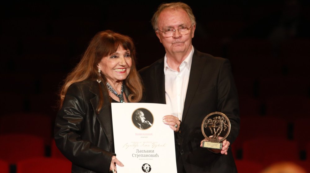 Pozorište na Terazijama proslavilo 75 godina postojanja: Ljiljani Stjepanović nagrada „Radivoje Lola Đukić''