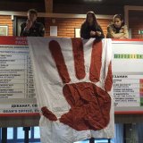 Studenti prespavali drugu noć u holu Filozofskog fakulteta u Novom Sadu: "Ostajemo ovde do ispunjenja zahteva" 2