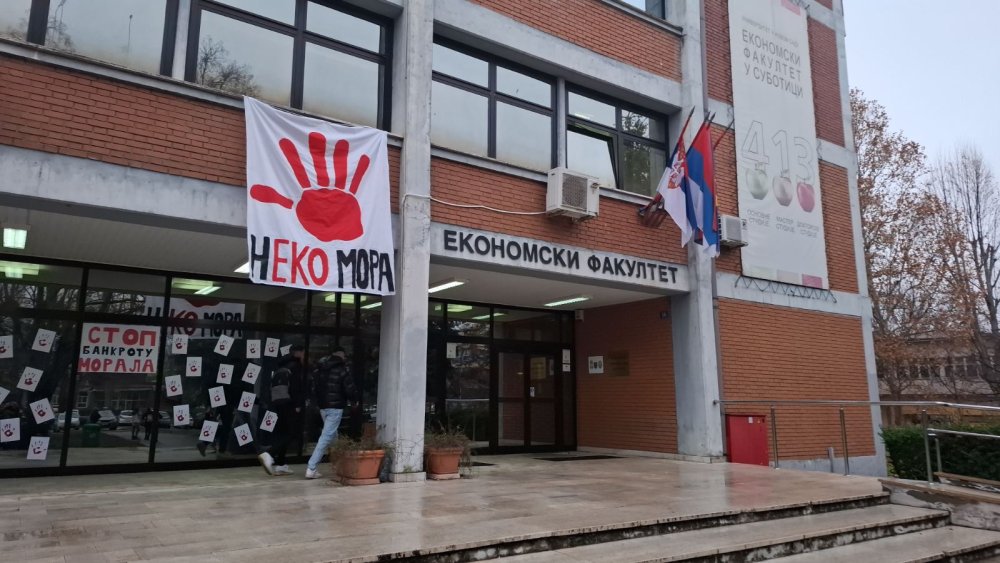 Pismo dekana Ekonomskog fakulteta u Subotici: "Studenti, hvala vam na lekciji" 2 Pismo dekana Ekonomskog fakulteta u Subotici: "Studenti, hvala vam na lekciji" 2