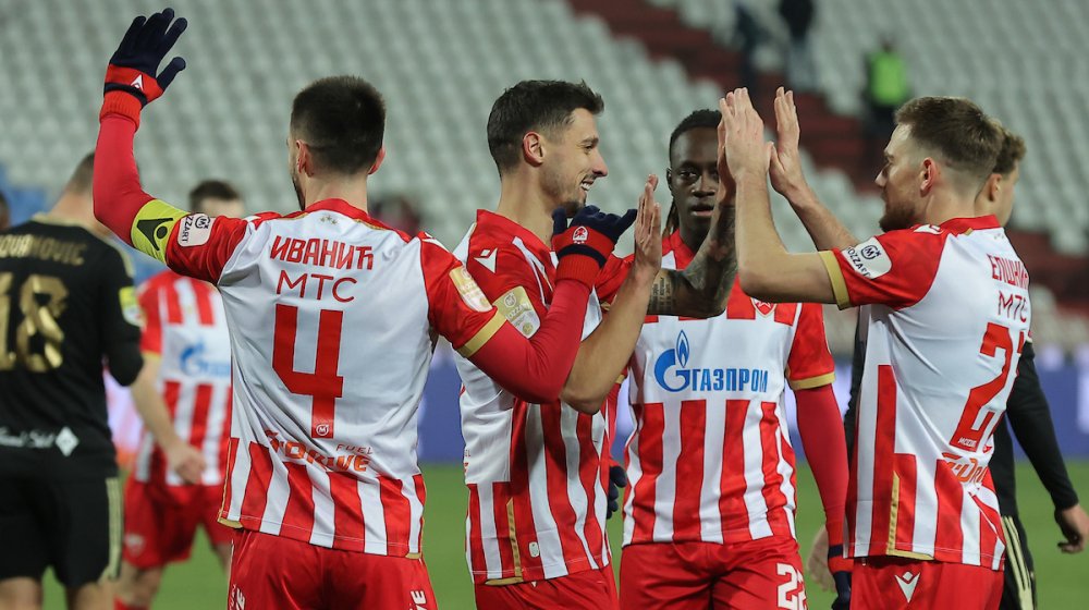 Crvena zvezda pobedom nad Čukaričkim završila jesenji deo prvenstva 1