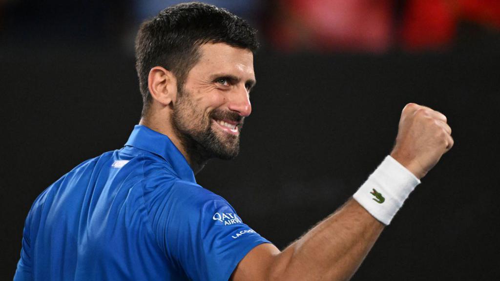 Novak Đoković oborio još jedan rekord Rodžera Federera 1 Đoković slavi pobedu