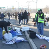 Završena blokada Autokomande: Studenti očistili ulice, saobraćaj pušten (FOTO, VIDEO) 2