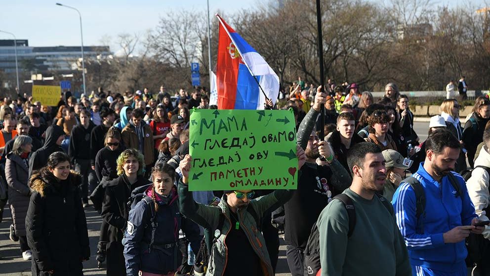 "Aj na pasulj": U Novom Sadu počela priprema hrane za učesnike blokade mostova 1