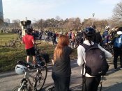 Studenti krenuli biciklima iz Beograda u Novi Sad (FOTO; VIDEO) 7