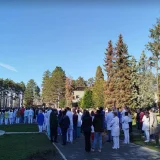 Incident na blokadi Palmotićeve: Prošao automobilom kroz okupljene, udario dvoje ljudi (VIDEO) 4