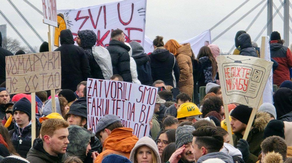 "Bitno je da imaš (u)stav!": Protest studenata ispred Ustavnog suda danas u 16 časova 1