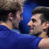 Aleksander Zverev i Novak Đoković
