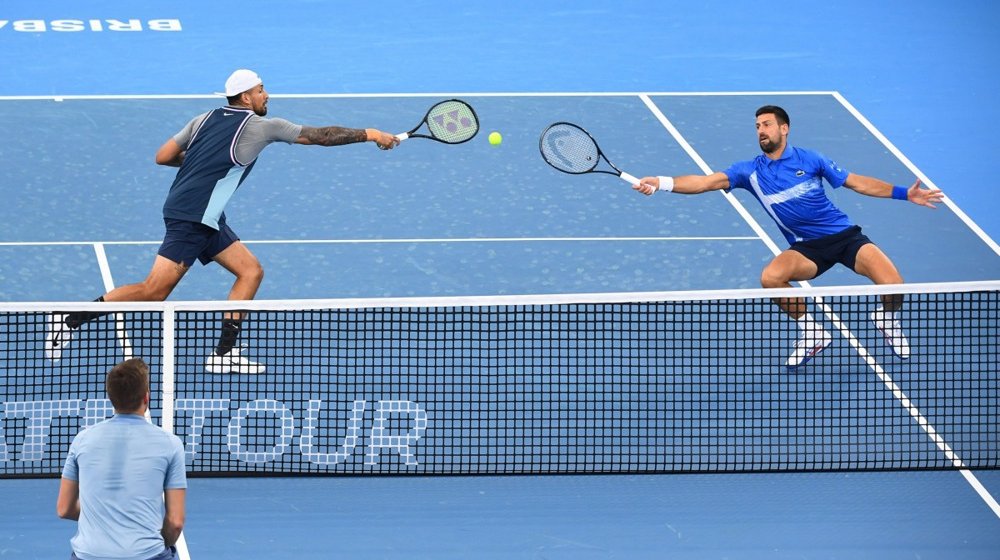 Đoković i Kirjos odigrali jedan od najboljih poena u istoriji dubla (VIDEO) 1
