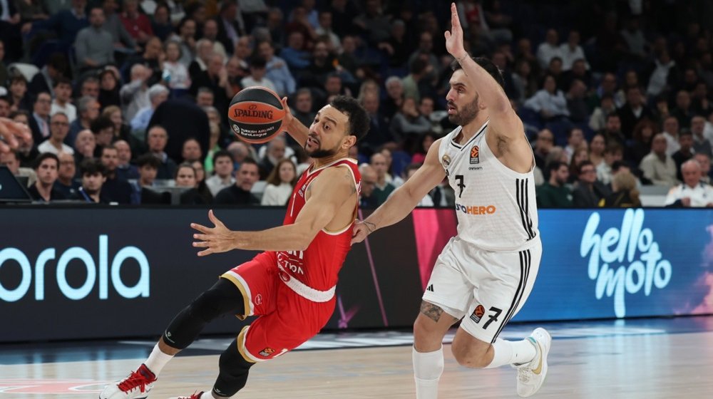 Evroliga: Košarkaši Olimpijakosa pobedili Real u Madridu, Asvel bolji od Albe nakon produžetka 1