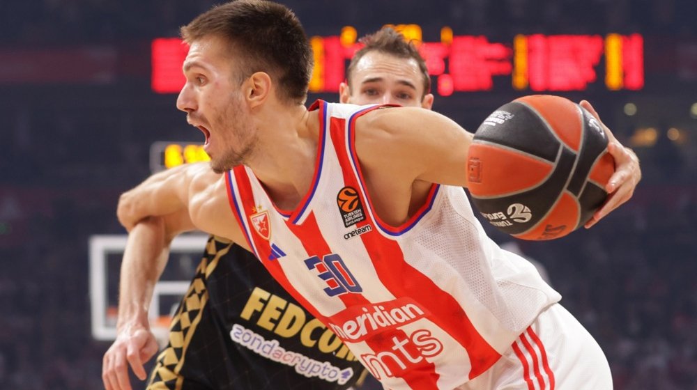 Tabela Evrolige nakon 22 odigrana kola: Zvezda i Partizan u odličnoj situaciji uoči završetka sezone 1