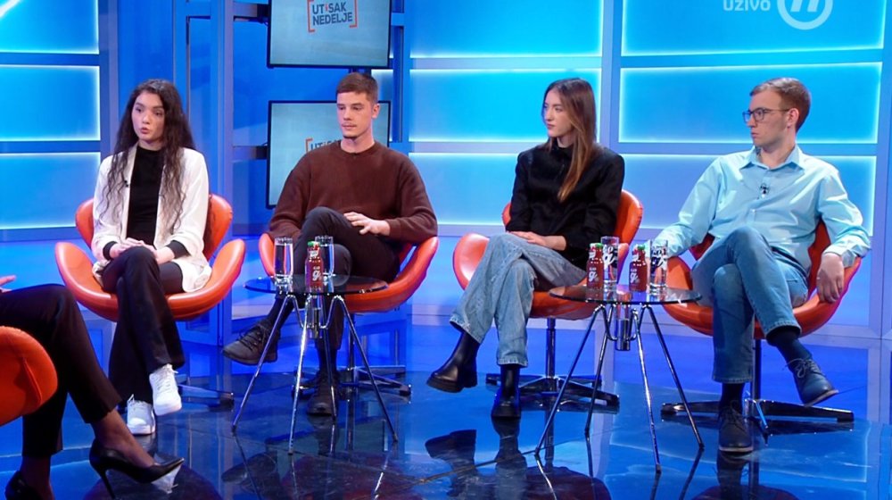 Studenti u "Utisku nedelje" poručili zaposlenima u institucijama: Razumemo da ste možda ucenjeni, mi smo tu da vas podržimo 1