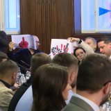 Opozicija donela fotografije crvenog srednjeg prsta i pitala Brnabić je l' ovo njena politika 6