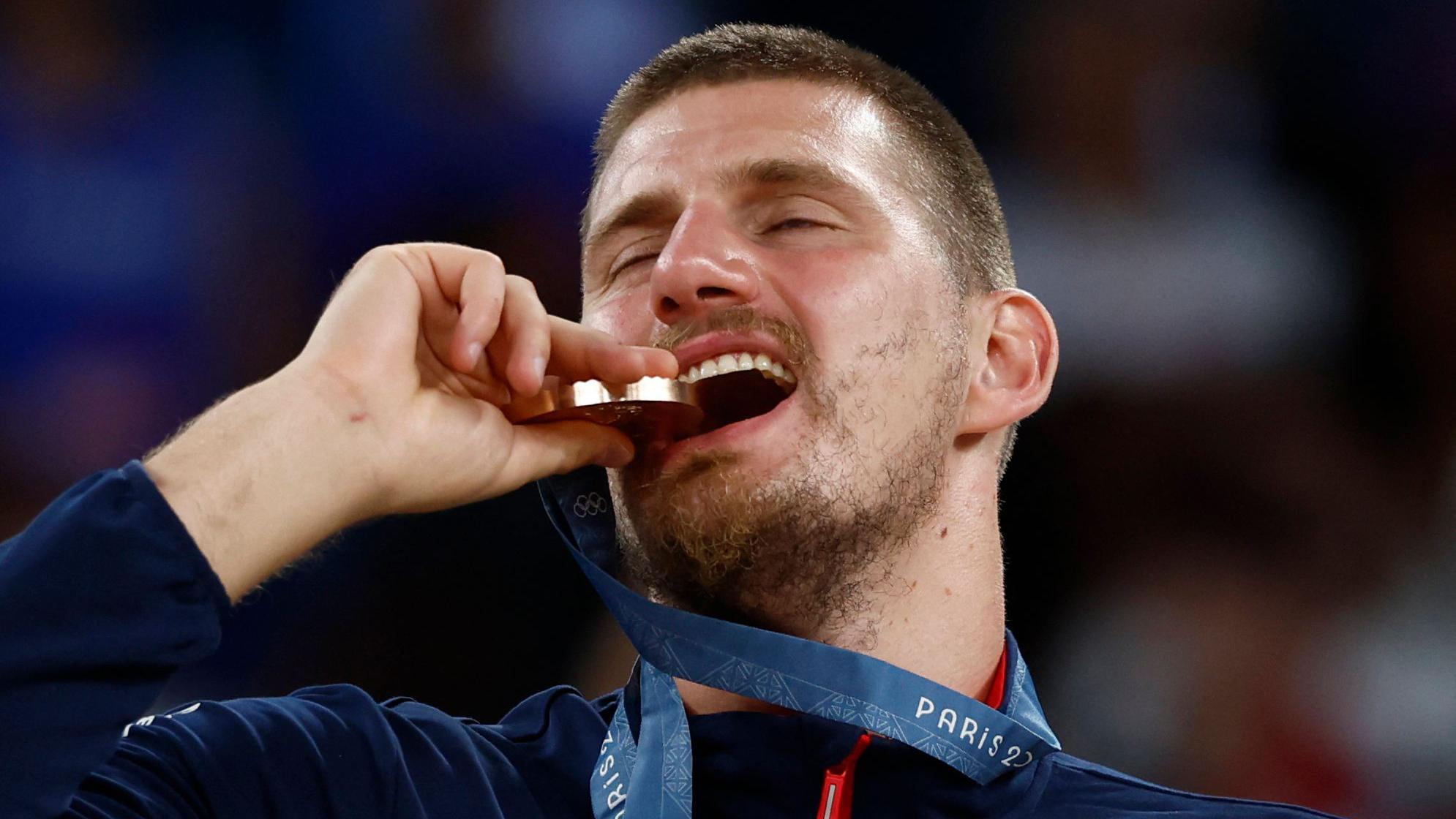 Sportski pregled: Čega ćemo se sećati iz 2024. 3 Nikola Jokić sa bronzanom medaljom u Parizu