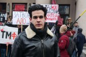 Završen veliki protest studenata "Nećete nas gaziti!" ispred Tužilaštva u Beogradu zbog povređivanja studentkinje na blokadi (VIDEO/FOTO) 16