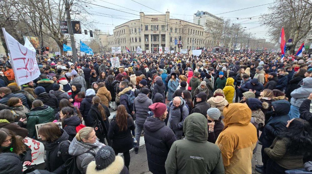 studenti protest Pravni fakultet