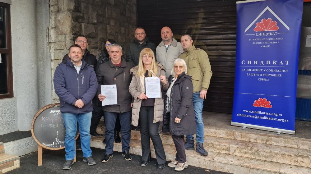 Sindikat zaposlenih u socijalnoj zaštiti Srbije podržao studente i najavio štrajk upozorenja za 14. februar 1