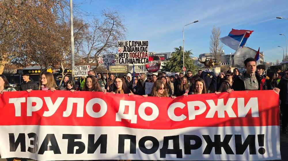 Studenti uspeli za nekoliko sedmica da stvore pokret, ono što Vučić nije za nekoliko godina 1