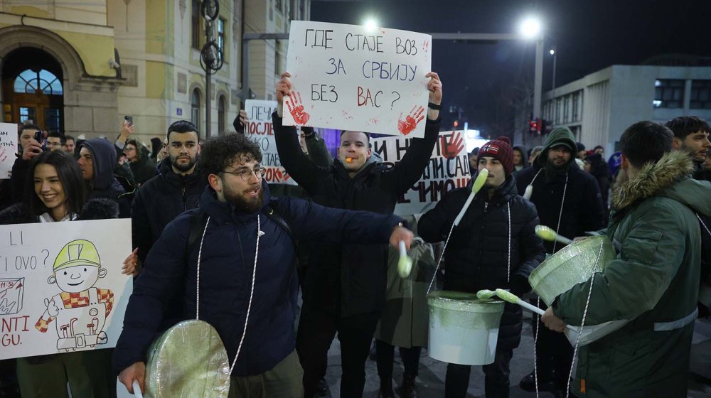 Protestna okupljanja na tri lokacije u Nišu, predstoji protest ispred Osnovnog suda 1