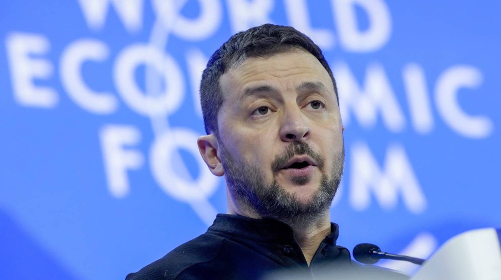Volodimir Zelenski u Davosu