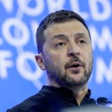 Volodimir Zelenski u Davosu