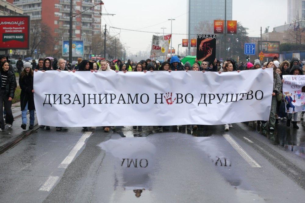 Protesti širom Srbije, obustava rada, u Jagodini Vučićev miting 18 protest u Beogradu