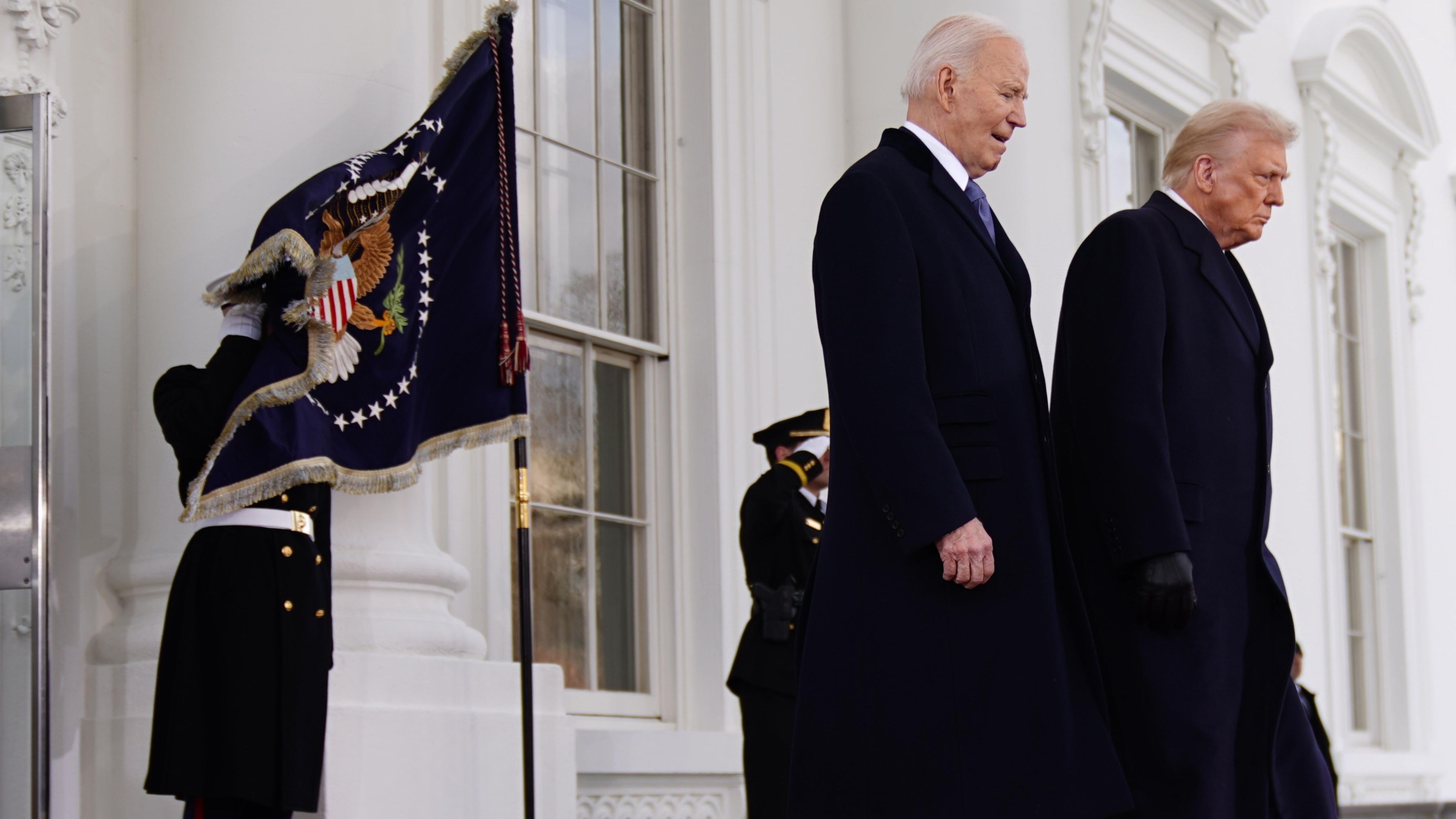 Donald Tramp 47. predsednik Sjedinjenih Američkih Država 3 Bajden i Tramp