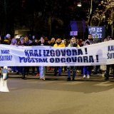 Zahtevi za ostavkama na skupu protiv nasilja u Podgorici 6