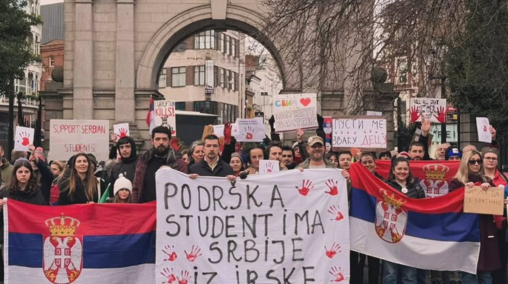 Zajednica Srba u Irskoj: Puna podrška svima koji se bore za pravednu i bolju Srbiju (FOTO, VIDEO) 1