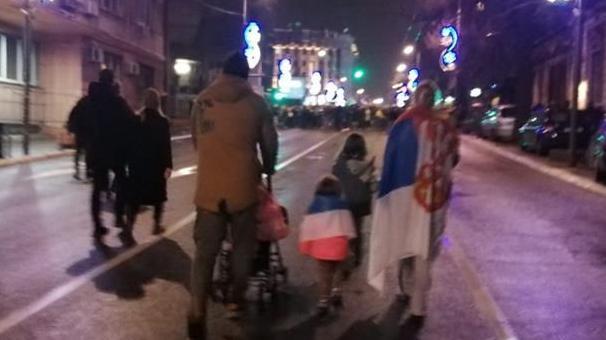 Protest podrške povređenoj studentkinji, policija privela vozačicu 6 Protest u beogradu