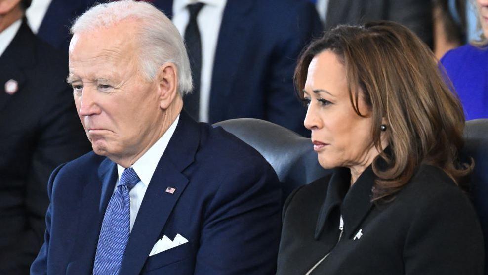 BBC analiza: Obećanjem o „zlatnom dobu" započinje druga Trampova era 2 Bajden i Kamala Haris