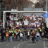 Autokomanda u Beogradu blokirana na 24 sata, studenti razapeli šatore 7