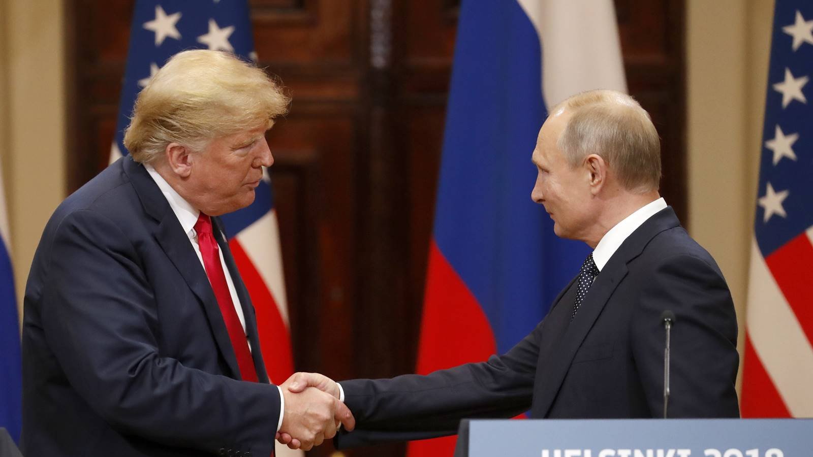 Donald Tramp i Vladimir Putin