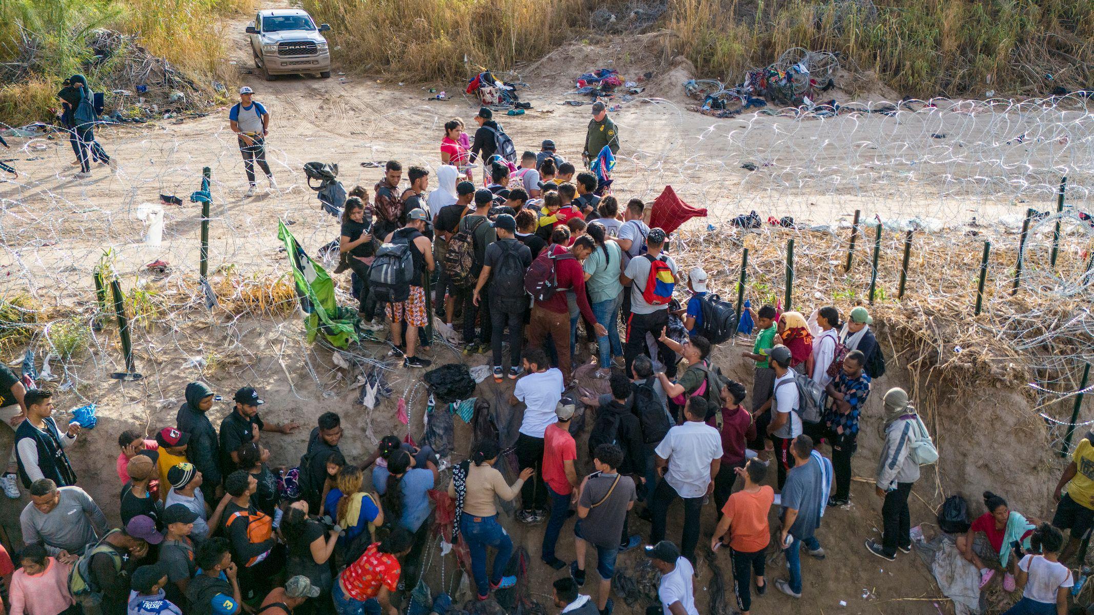 Kojim carinama Donald Tramp preti Kini, Kanadi i EU 4 migranti iz meksika, američko-meksička granica