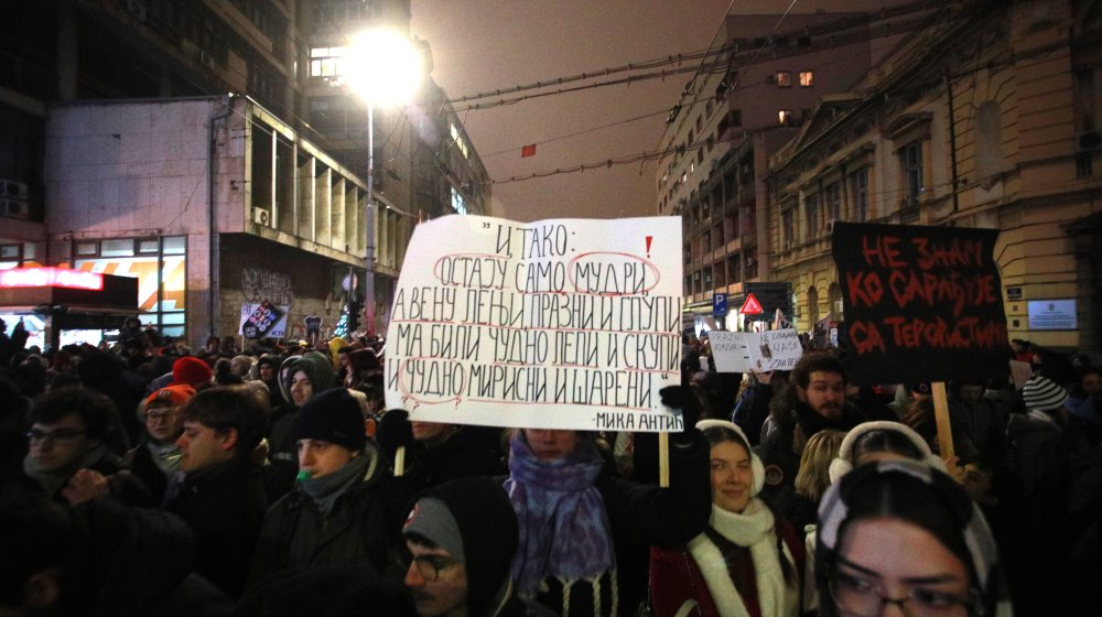 Skupovi podrške studentima u mnogim gradovima u Srbiji, ali i u Parizu i Amsterdamu 1