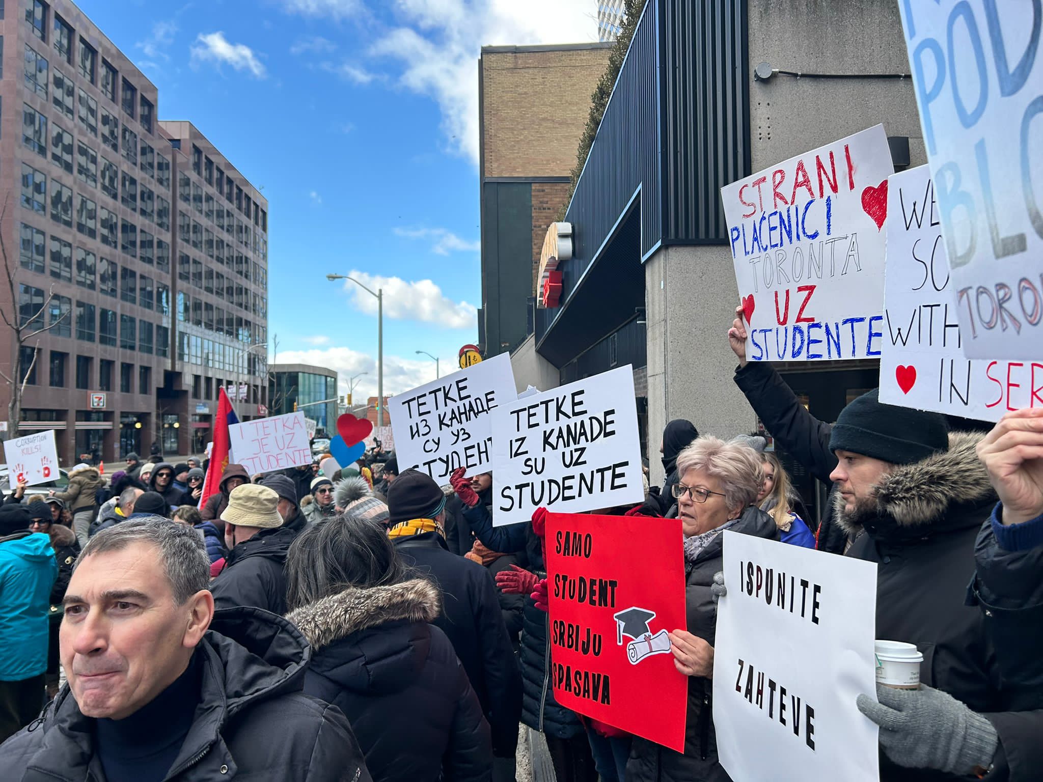 Toronto i "tetke iz Kanade" svim srcem uz studente: Reditelj Vladimir Paskaljević o podršci srpske dijaspore studentskoj pobuni 1