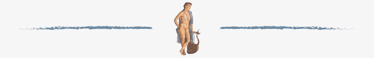 'Neverovatno arheološko otkriće' svedoči o luksuzu Pompeje 4 A page divider showing the image of the god Apollo.