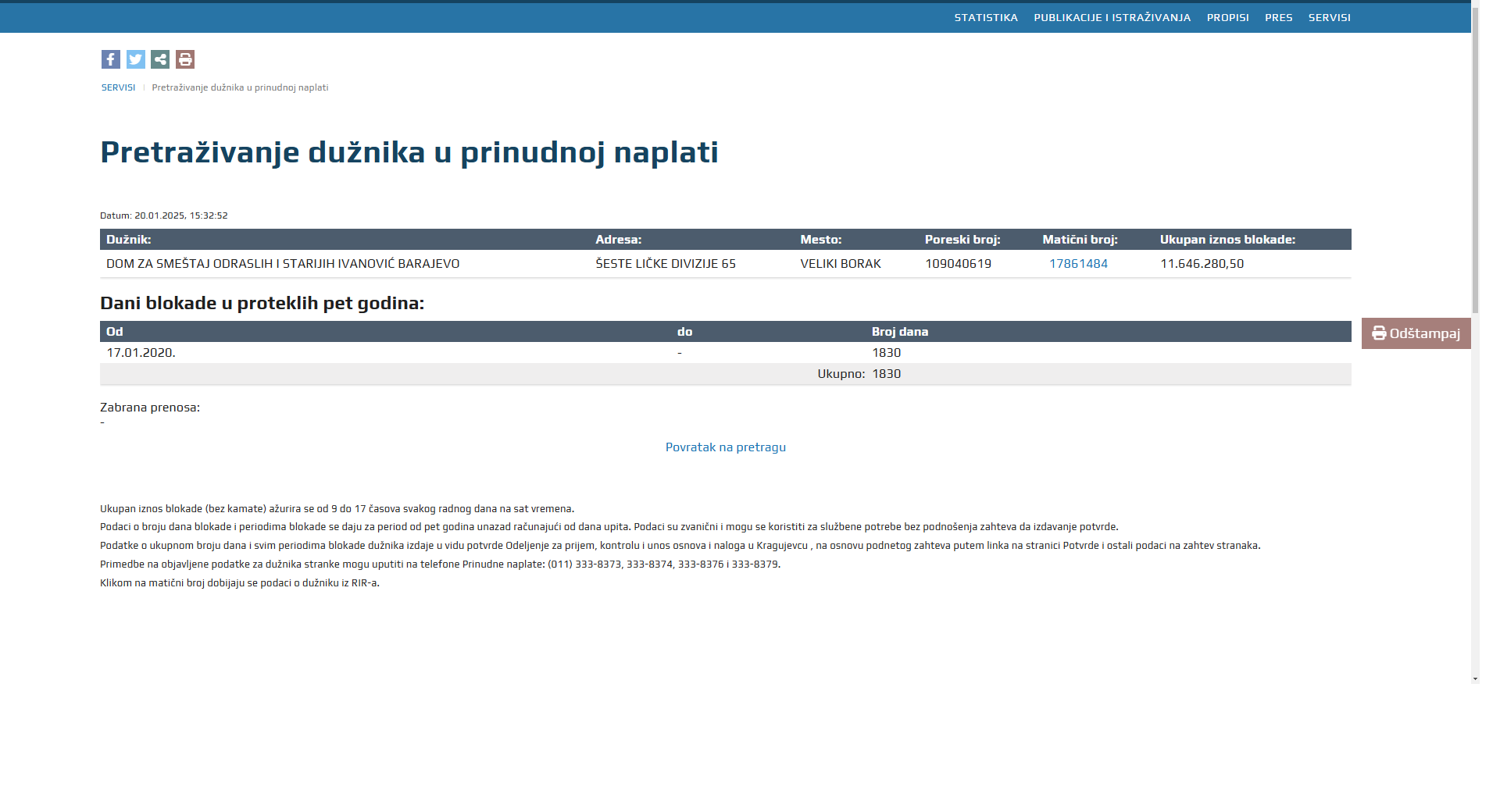 Osmoro mrtvih u požaru u staračkom domu u Beogradu, osumnjičeni pred tužiocem 2 račun doma u blokadi