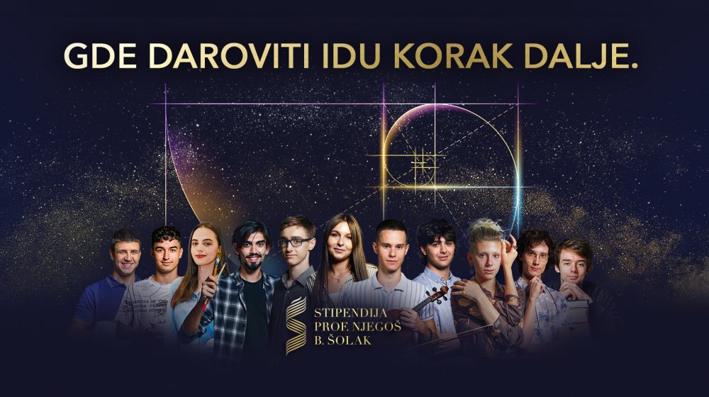 SBB fondacija: Otvoren je novi konkurs za program „Stipendija prof. Njegoš B. Šolak” 1