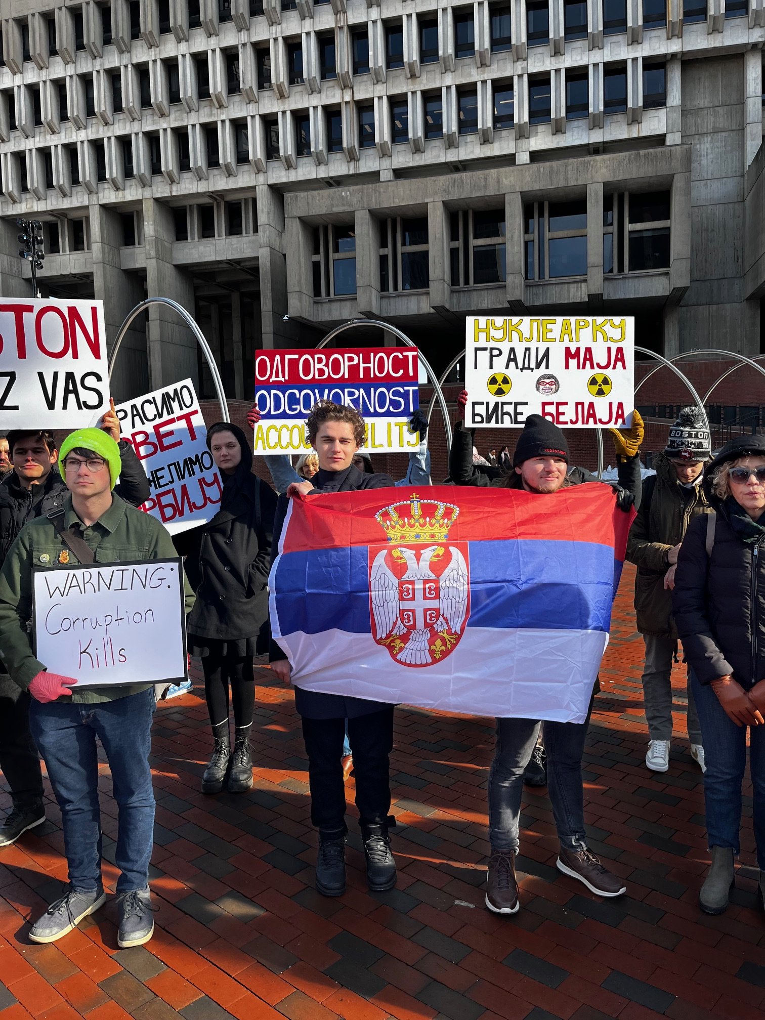 Podrška srpskim studentima stigla iz Bostona: "Vratićemo se rode kada hulja ode" 2