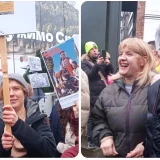 Radnici u kulturi u štrajku u najvećem broju kod Generalštaba: Ovo nije političko već pitanje da li si za pravdu i istinu (FOTO) 5