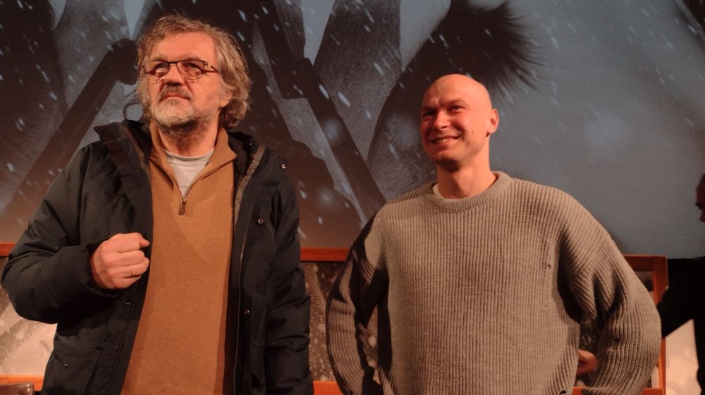 Emir Kusturica i Jurij Borisov na Kustendorfu