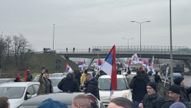 nada blokada, auto-put NADA na blokadi auto-puta kod Bubanj potoka (FOTO/VIDEO) 2