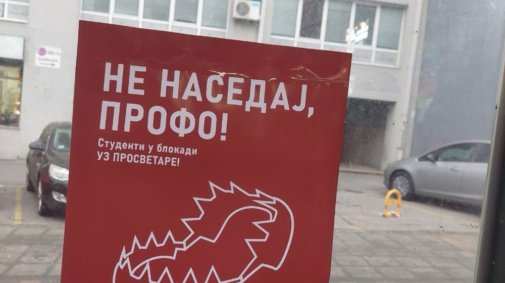 "Ne nasedaj profo": Osvanuli plakati u Beogradu sa pozivom na današnji protest prosvetara 1