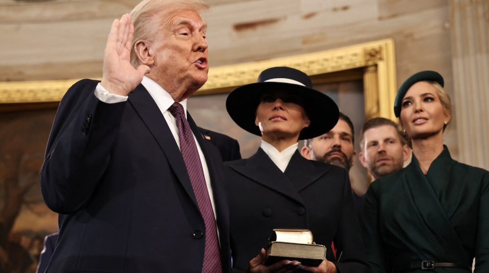 Trpeza na predsedničkoj inauguraciji Donalda Trampa 1