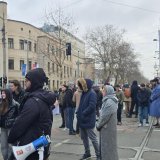 Studenti blokirali raskrsnicu kod Pravnog fakulteta na 15 minuta 1