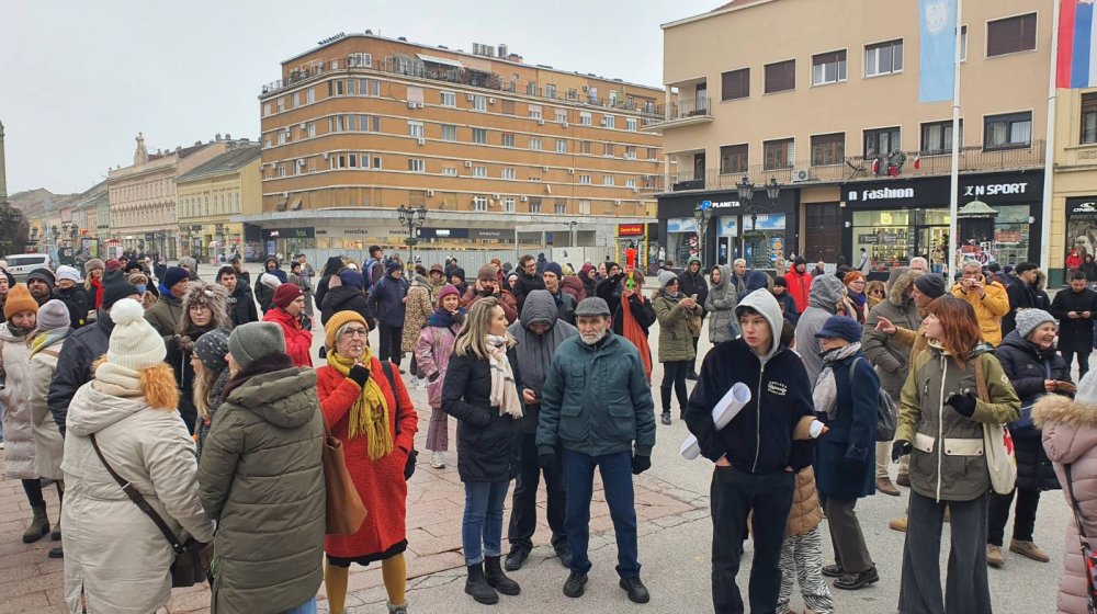 "Stani Srbijo - stani uz studente" u više gradova širom zemlje 1