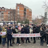 Roditelji se okupili ispred većine novosadskih škola i podržali nastavnike u štrajku: "Danas ne držimo nastavu, nego ugledni čas" 10